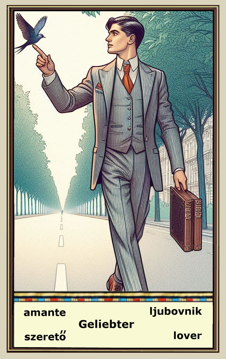 READING ART DECO TAROT CARDS