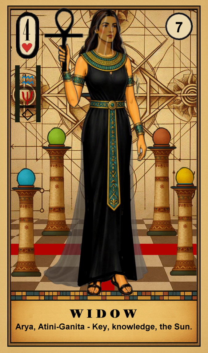 ATHINI-GANITA, WIDOW, KEY