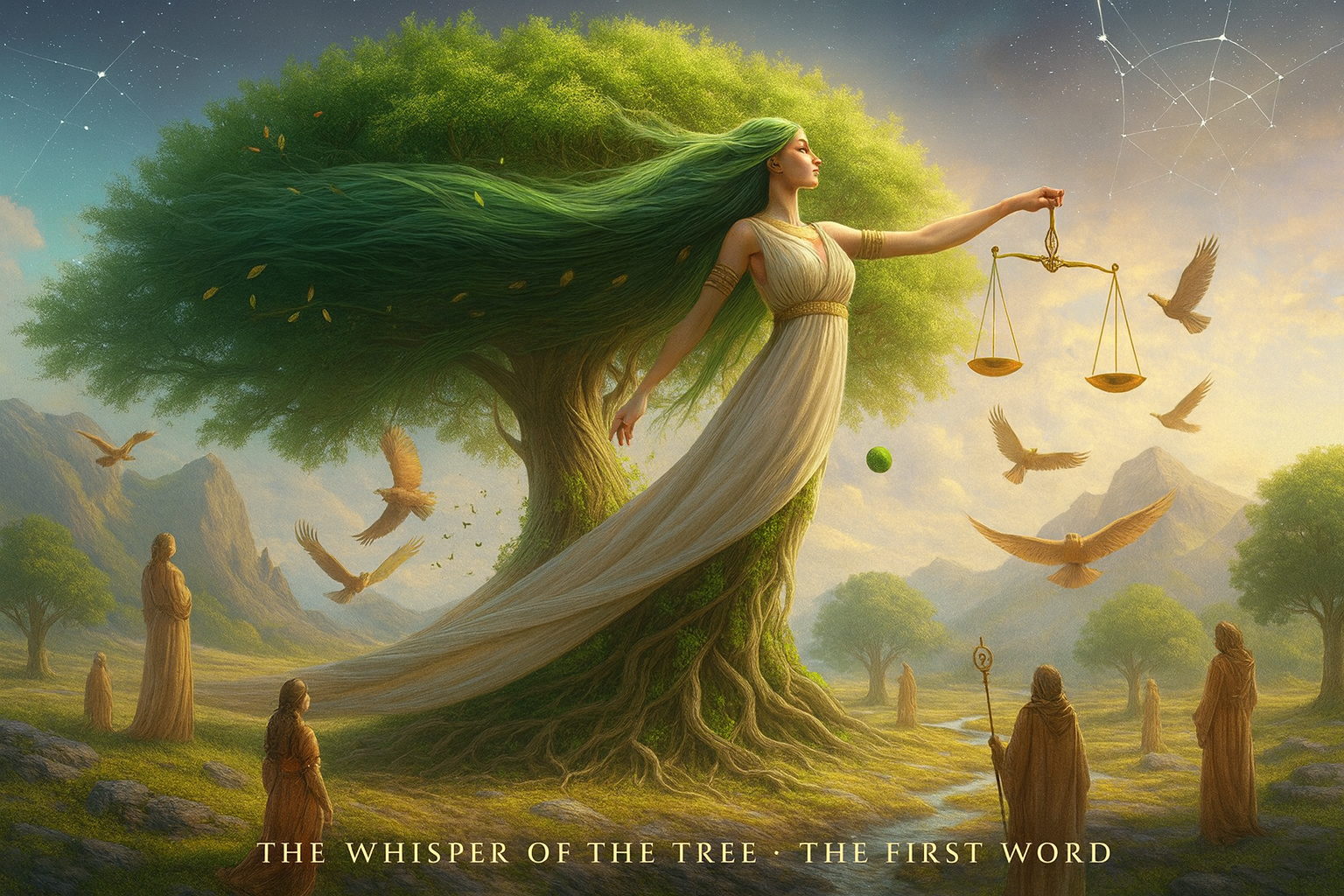 Earth, Balance, The Guardian, The Races, The Real Song of the World—and use them through your site or as part of a gallery linked to the message.