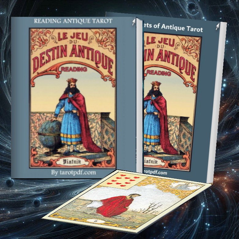 DESTIN ANTIQUE TAROT BOOK SET