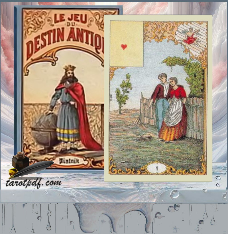 LE JEU DU DESTIN ANTIQUE TAROT BY PIATNIK