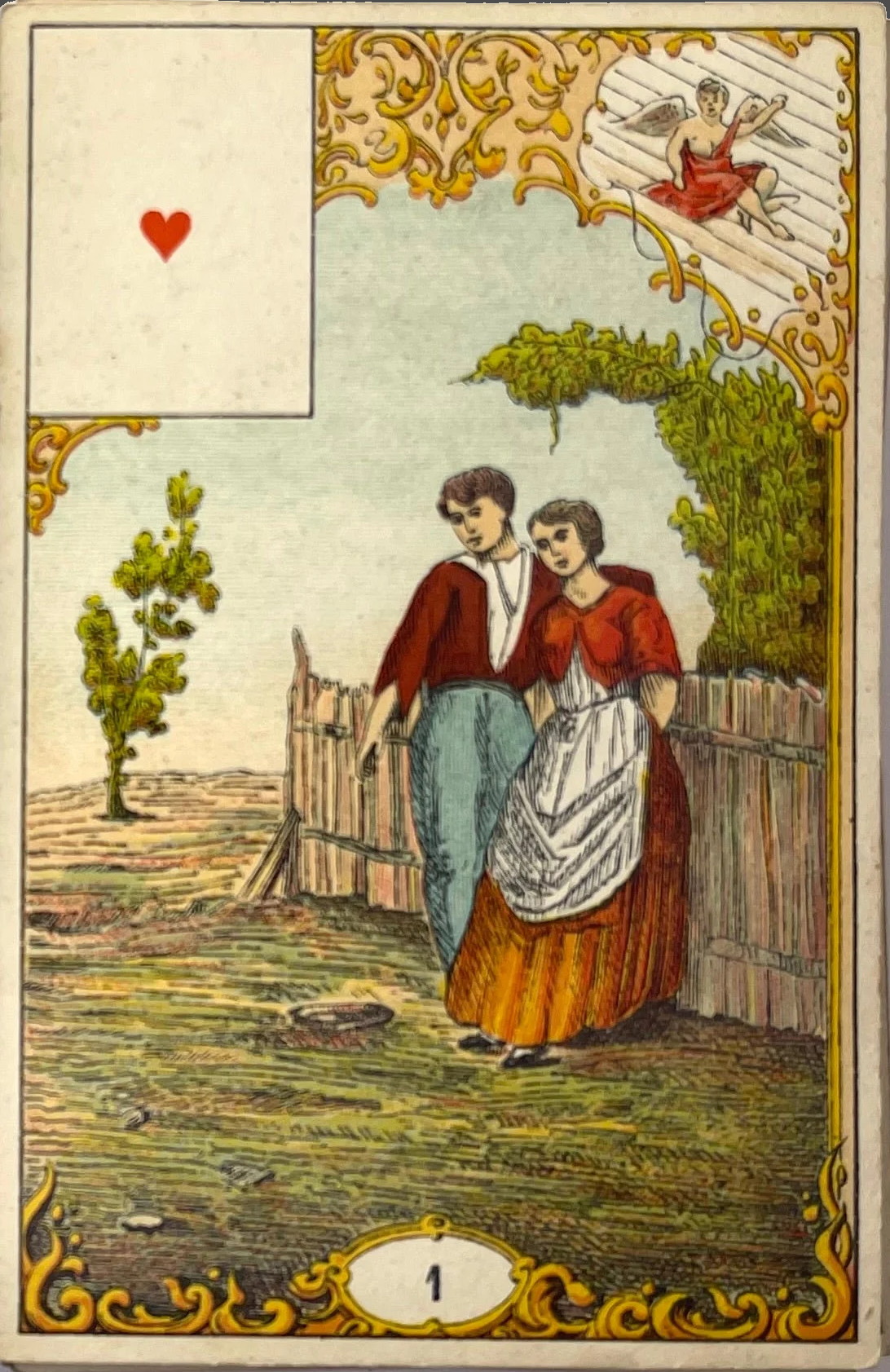 READING GYPSY ORACLE TAROT: THE OLD WOMAN, THE HIDDEN POWER WITHIN.