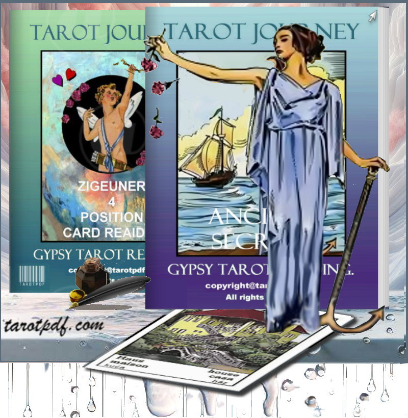 GYPS TAROT, CIGANY KARTYA, ZIGEUNER TAROT