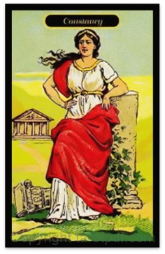 ANCIENT WHISPER OF Oracle Tarot, Constancy. Oracle of Awakening. Oracle Tarot, Constancy.